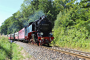 Ausflug mit der Schmalspurbahn „Molli“