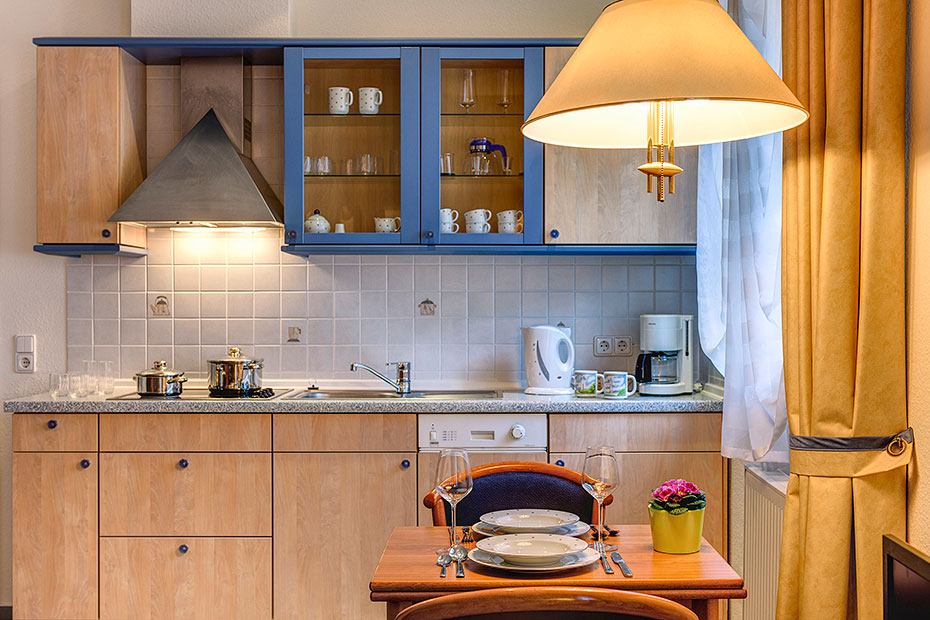 Beispiel Einraum-Wohnung: Küche